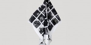 FM #3 performance robe, designed with a series of photos of NYC temples and churches by Liuba, 